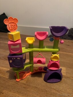 Little petshop LPS zvířátka a domeček - 2