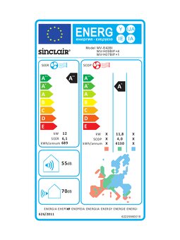 Klimatizace Sinclair MV-E42BI pro 2-5 vnitřních jednotek - 2