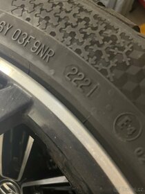 Zimní sada VW, 225/45 R17, Top Stav - 2