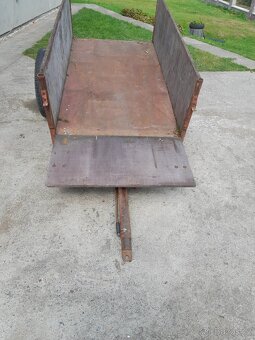 přívěsný vozík sklopny - 2