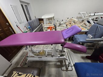 Elektrické Masážní lehátko fialové Profi 1 motor - 2