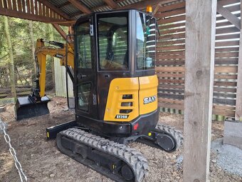 Minibagr SANY 26, pásové minirypadlo 2,8 tuny + powertilt. - 2