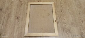 Obraz - borovice, dřevěný rám, rozměr 37x47 cm - 2