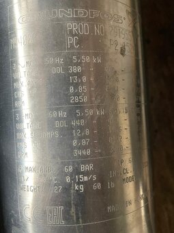 Čerpadlo Grundfos SP30-6 - 2