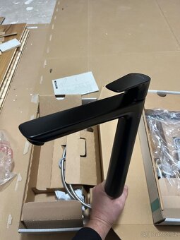 2x NOVÉ vysoké vodovodní černé baterie HANSGROHE TALIS E240 - 2