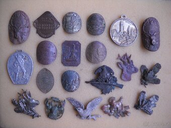 Myslivecké, turistické odznaky - 2