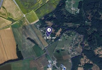 Prodej podílu 1/8 lesa 740 m², Plzeň - 2