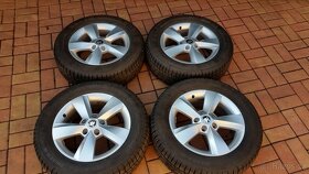 ALU kola ŠKODA 5x112 R16 pneu 215/60/16 8mm KAROQ,ATECA - 2