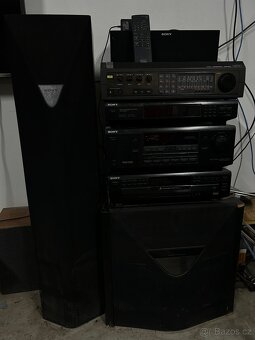 Sony coloseum hifi sestava 5+1 retro - 2