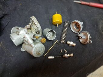 CZ 175 502 prase karburátor Jikov 2924SD11 sytič - 2