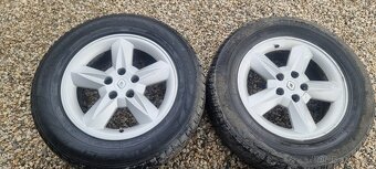 Alu kola Renault scenic letní pneu Pirelli 215/65R16 - 2