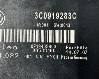 Řídící jednotka park. asistenta 3C0919283C VW Passat B6 2008 - 2