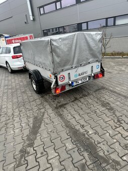 Brzděný přívěs Agados 02B1 1300 kg - 2