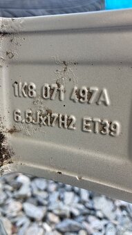 Alu disky- originál VW - 2
