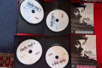 4 originál DVD - Charlie Chaplin. - 2