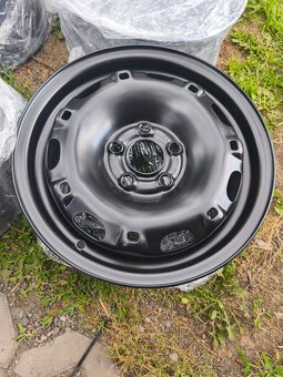 Plechové disky 5x100 R14 Škoda Fabia 1,2,3, Rapid, VW - 2
