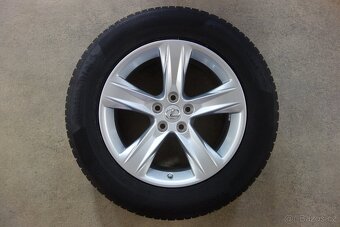 Lexus RX alu kola 5x114,3 Continental 235/65/18 zimní, TPMS - 2