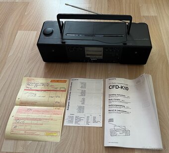 SONY CFD-K10 (Boombox / Ghettoblaster, Made in Japan) - 2