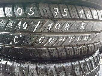 ZIMNÍ PNEU 205/75/16C céčka  2-4 ks., R16 C  zima - 2