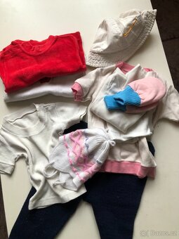 Retro oblečení pro miminka, panenky - dupačky, kabátky - 2