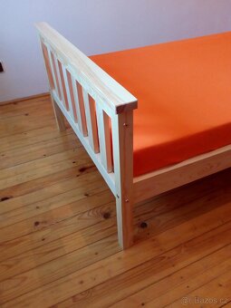 NOVÁ masivní postel 120x200 - 2