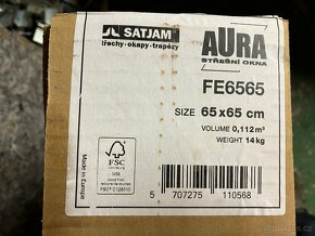 Výlezové okno SATJAM 65x65 - 2