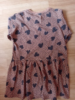 Mikinové šaty dívčí vel.146 zn.F&F - 2