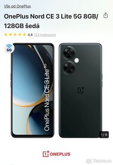 OnePlus Nord CE 3 128GB šedá - 2