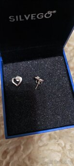 Stříbrné náušnice - 2