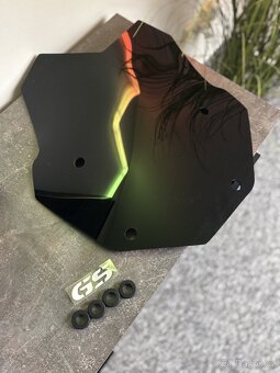 Plexi pro BMW GS – Černé 380mm - 2
