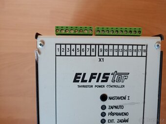 Elfistor - třífázový tyristorový regulátor - 2