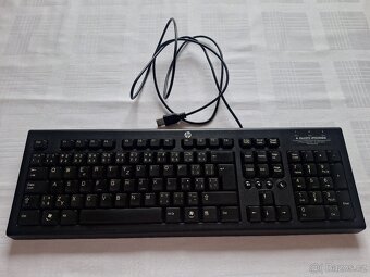 HP USB drátová klávesnice - 2