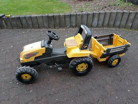 Šlapací traktor s vlečkou - 2