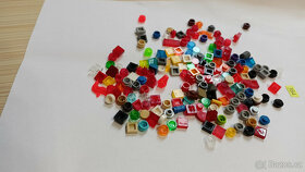 Lego kostičky ruzné barvy - mix  180ks - 2