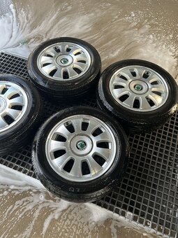 Alu Kola Škoda 5x100 R16 Ronal Metallica - 2