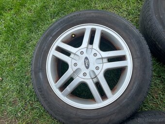 4x litá kola FORD 4x108 R15, letní pneu - 2