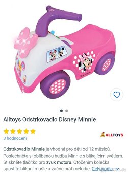 Odstrkovadlo Minnie - 2