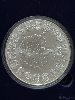 Ag Mince 1 kg 100. výročí Velké Prahy 2022 BK jen 2300 ks - 2