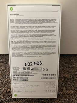 Novy Apple iPhone 16 Pro Max 1TB White. 2 roky CZ zaruka - 2