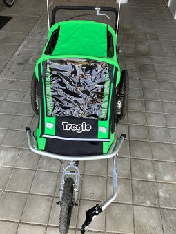 Prodám odpružený vozík TREGIO (pro 2 děti nebo velkého psa) - 2
