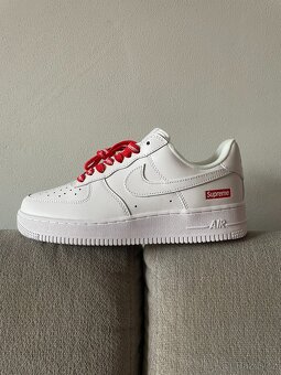 Nike Air Force 1 Low Supreme White - 2