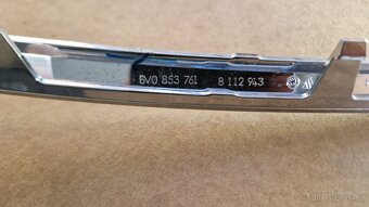 Chromová lišta masky Fabia 3 6V0853761 - 2