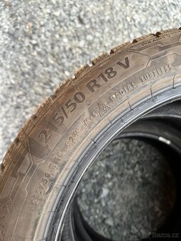 Zimní pneu 215/50 R18 V - 1 sezónu jeté - POLARIS_5 BARUM - 2