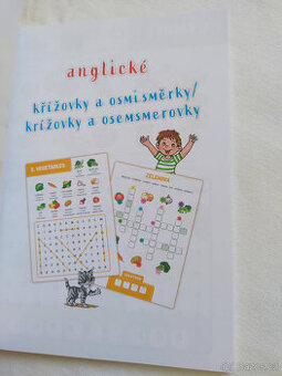 Nový sešit pro děti Ahoj - anglické křížovky a osmisměrky; 7 - 2