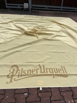 Potah/plachta na slunečník Pilsner Urquell světlý - 2