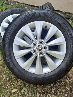 Alu kola 5x100 originál Škoda Kamiq, Scala 205/60 R16 - 2
