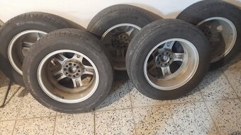 5 kusů elektrónových kol s pneu 195/65 R15 91H – 4 000 Kč - 2