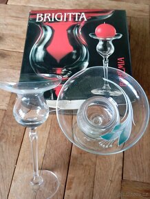 Skleněné svícny - 2