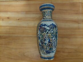 Nová váza starožitného vzhledu s čínskými výjevy - SLEVA - 2
