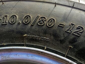 10,0/80-12 Nová obutá kola - 2